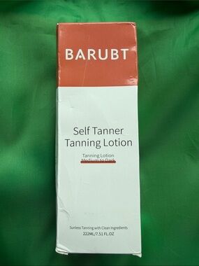BARUBT Self Tanner Tanning Lotion - medium to dark